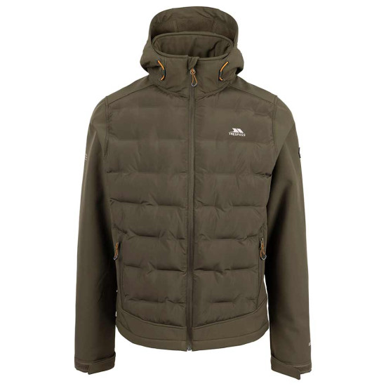 Trespass Ανδρικό μπουφάν Alwero Hybrid Hooded Softshell Jacket